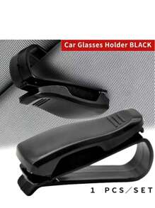 Kit 2 Prendedores Suporte de Carro Multifuncional Automóvel - Preto - Visão 1