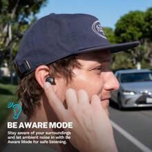 JLab Go Pop+ True Wireless Bluetooth Earbuds + USB Charging Case, Dual Connect, IPX4 Sweat Resistance, Bluetooth 5.1 Connection, 3 EQ Sound Settings Signature, Balanced, Bass Boost - 黑色+ - 查看 4