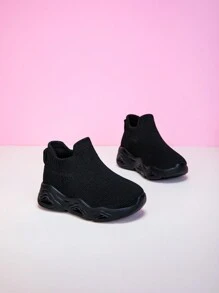New Soft Comfortable Breathable Anti-Slip Lightweight One-Touch Closure Outdoor Casual Sports Shoes For Kids, All Season