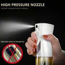 Olive Oil Spray Bottle 200ML Culinary Vinegar Sprayer Cruet - Nhiều màu - Xem 6