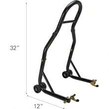 Extreme Max 5600.3211 Sport Bike Motorcycle Front & Rear Spool-Style Lift Stand - Fits , , Kawasaki, Suzuki, Ducati, BMW - 1 - Ver 2