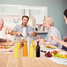 40/20/10/2pcs Mini Liquor Bottle, Plastic Alcohol Bottles.Small Size,More Convenient To Carry,Vibrant And Modern,For Restaurants,Cafes,Weddings,Gatherings,Outdoor,Sports.Camping Drink Bottles For Supplies.