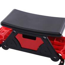 YUNRUX Stołek warsztatowy 150 kg, mobilny stołek roboczy z kółkami