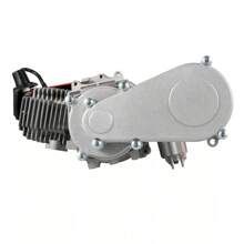 49CC 2 Stroke Aluminum Complete Engine Motor For Pocket Bike Mini Dirt Bike ATV - Silver - View 9