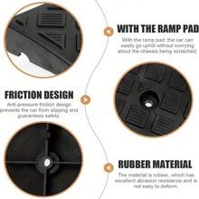 2X Threshold Kerb Ramp Mobility Access Wheelchair Scooter Bike Disability Safety - 2PCS - View 6