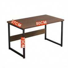 Computer Desk Laptop Pc Study Table Home Office Desk Furniture Workstation Table - Brown - View 4