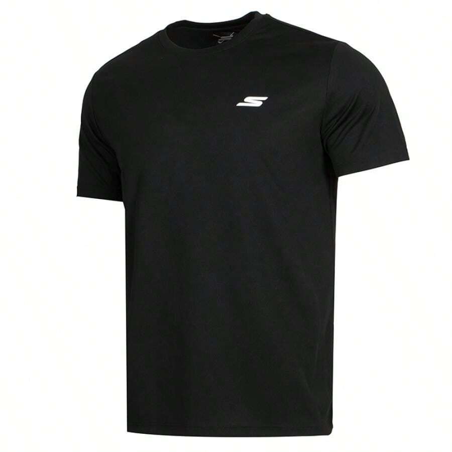 Skechers Unisex Short Sleeve T-Shirt, Loose Casual Topwear, Crew Neck Fitness Activewear, P224U051-03K8