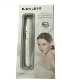 1 件女士三合一电动脱毛套装便携式脱毛器多功能剃须刀无痛去除毛发多头剃须新款鼻毛剃须刀 - USB 可充电面部修剪器、鼻毛修剪器、全身脱毛器、女士 - 彩色 - 查看 13