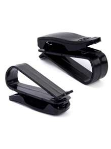 Kit 2 Prendedores Suporte de Carro Multifuncional Automóvel - Preto - Visão 5