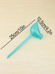 1 件透明仿玻璃自动浇水器，旅行时，家庭园艺盆栽植物必须有自动滴头，送给朋友的园艺工具 - 彩色 - 查看 12