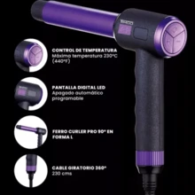 TIMCO Curling Tongs & Curling Wands - US A Type Plug(110-127V) - View 3