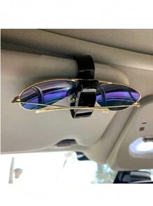 Kit 2 Prendedores Suporte de Carro Multifuncional Automóvel - Preto - Visão 3