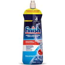 Finish ABRILLANTADOR REGULAR, Vajilla Seca, Resultado Brillante, Previene Marcas de Agua, Elimina Restos de Cal, Infalible, Profesional ENTREGA EN 24/48 HORAS - 1 Botella (200 lavados) - Ver 1