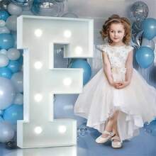 3FT Marquee Light Up Letters, Cool White Light Up Letters A-Z, Large Marquee Letters For Party Decorations, Marry Me Light Up Letters, Birthday Party Marquee Letters For Decor, Wedding Decor