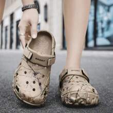 Sandalias planas de hombre Zapatos 2024 Pantuflas de hombre Sandalias de plataforma para el jardín Sandalias de verano para hombre Zapatillas de hombre Chanclas exteriores Zuecos para el hogar