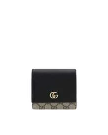 GG Marmont Mini Wallet 625560 - Black - View 1