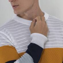 Bulisa Men's Sweatshirt Premium Standard Spend The Winter With More Style And Elegance. - Royal Blue - View 3