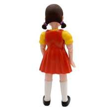 Figura Muñeca Luz Verde Luz Roja Juego Del Calamar Articulada - Rojo - Ver 3