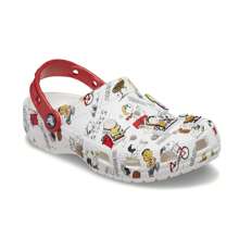 Crocs PeanutsClassicClogT Whi/Mlti - White Multicolor - View 2