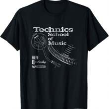 Technics School Of Music T-Shirt - màu đen - Xem 1