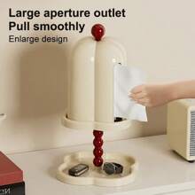 UFORU French Retro Tissue Box Advanced Sense Of Coffee Roll Paper Box Creative Living Room Light Luxury Pumping Paper Box - 綠色 - 查看 4