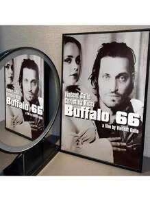 1 件复古水牛城 66 部经典电影海报图片印刷帆布画印刷海报墙艺术画适用于客厅装饰卧室办公室酒吧美学装饰无框架 - 彩色 - 查看 17