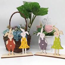 Desk Decorations Wooden Frog OrnamentEaster Frogs Desktop Tabletop AdornmentMiniature Figurines