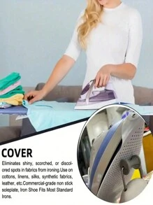 Premium Iron Protective Cover - Easy To Install Steam Iron Protective Cover, Suitable For All Fabric Types - Multicolor - View 8
