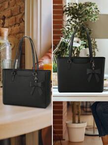 NEWHEY 女士手提包，真皮单肩包，大容量钱包，带可拆卸小袋，女士礼物