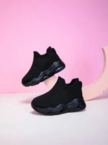 New Soft Comfortable Breathable Anti-Slip Lightweight One-Touch Closure Outdoor Casual Sports Shoes For Kids, All Season