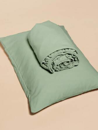 Set de sabana bajera con una funda para almohada para cama individual, Matrimonial, Queen y King. Suave, Cómoda Y Transpirable Para Dormitorio O Habitación.