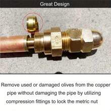 Plumbers Olive Puller Removal Gas Pipe Plumbing Remover Tool 15-22mm - Yellow - View 10