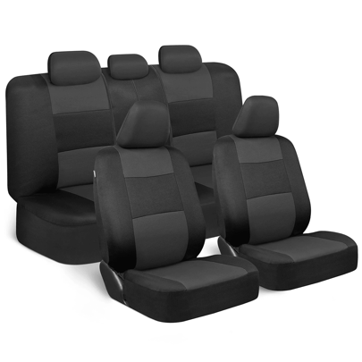 Funda de asiento de coche de tejido de poliéster universal, cómoda y transpirable, consejos de instalación, fácil de limpiar, Productos De VeranoPara El Coche,no hace calor en verano y no hace frío en invierno, adecuada para su uso en todas las estaciones,Car Seat Covers,Butterfly Full Set Flat Cloth Fabric Car Seat Cover, Front and Rear Split Bench Protection, Easy to Install, Universal Fit Most Car, Truck, SUV, or Van