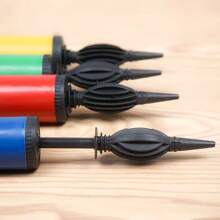 1pcs Manual Air Pump Inflate Metallic Latex Balloons Party - Color Mixing - View 4