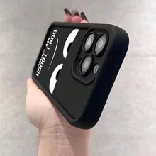 Fashionable Shock-Proof Silicone Phone Case - "Don't Touch My Phone" Compatible With IPhone 7/8/X/XS/XR/11/12/13/MINI/14/15/16/PLUS/PRO MAX, Soft Cover For Series