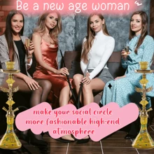 Un set, nueva cachimba árabe dorada, olla con forma de águila de tamaño mediano, pipa de vidrio estilo de Oriente Medio, cachimba, shisha, cachimba para fiestas, cachimba de negocios, cachimba para el hogar, cachimba para el patio, set de cachimba, cachimba para bodas, discusión de cachimba, regalo para papá