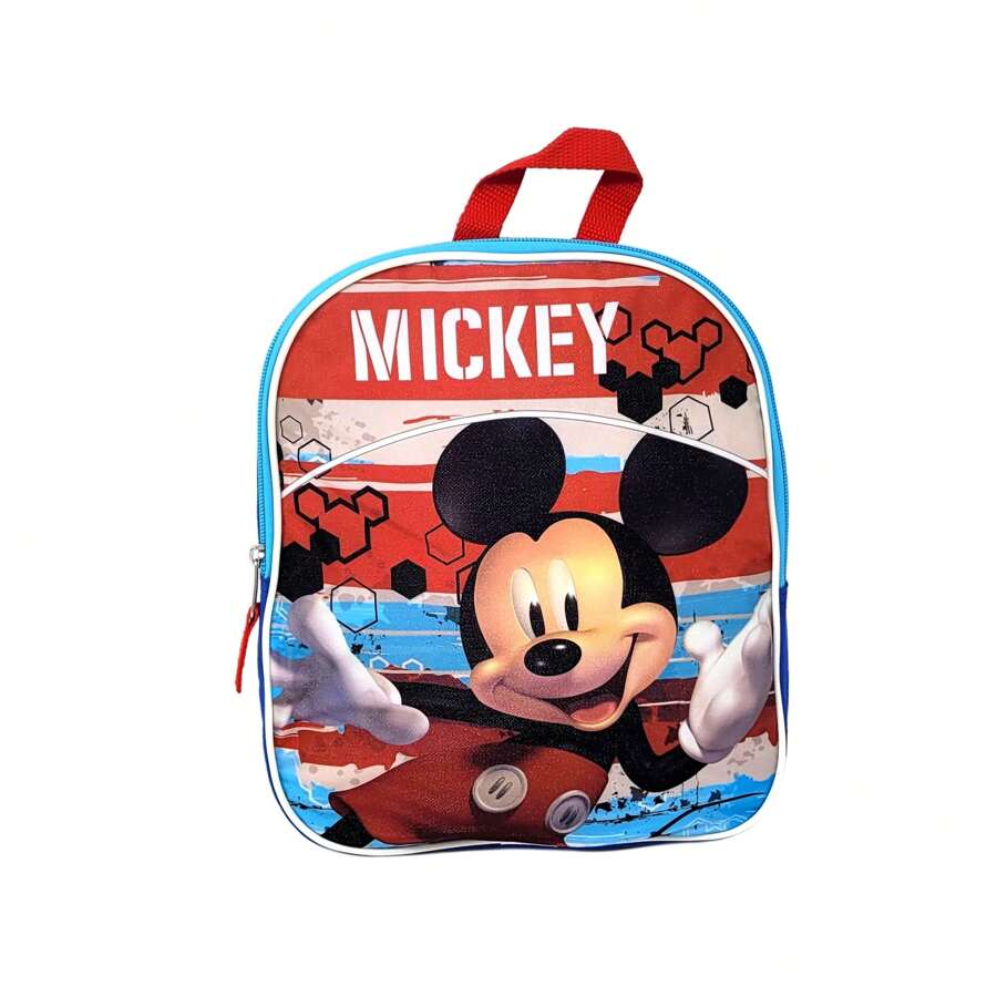 Disney Backpack 11" Mini Toddler Boys Girls Red Blue - 藍色 - 查看 1