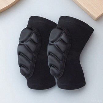 1 pieza Equipo de protección deportiva, Rodillera, Cómoda y transpirable, Adecuada para deportes intensos como baloncesto, voleibol, ciclismo, etc. Accesorios de gimnasio Rodillera deportiva Rodilleras de gimnasio