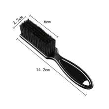1 pieza Cepillo para barba de hombre, cepillo retro de barbero para grasa, limpiador de cabello deshilachado, herramienta de limpieza del cabello, accesorios de barbero, accesorios para hombres, accesorios para la cabeza para hombres - Multicolor - Ver 9