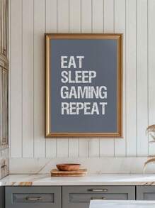1PC Gaming Prints, Gamer Decor, Gamer Wall Art, Teen Room Prints, Boys Bedroom Decor, Gamer Art, Games Room Canvas Poster, Gamer Gift, Son Gifts Unframed