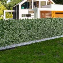 Ivy Privacy Fence, 39x98/158/198inch  59x98/118/158inch & 96x72inch  Artificial Green Wall Screen, Greenery Ivy Fence With Strengthened Joint, Faux Hedges Vine Leaf Decoration For Outdoor Garden, Yard, Balcony, Patio Decor - 59 x 98 inch - 查看 1