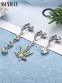 BESTEEL 1 buc Inele de burtică fals Piercing pentru buric fals pentru femei Piercing pentru buric fals Piercing pentru buric fals Inel pentru buric fals din oțel inoxidabil fără piercing