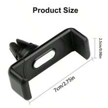 Car Air Conditioning Outlet Stand Portable Stretch Car Phone Stand 360 Rotating Creative Universal Stand Compatible With IPhone, Android Phone, Gift For Birthday, Family, Friends For Summer Air Vent Phone Holder, Car Accessories, Car Phone Holder