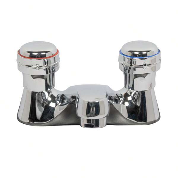 MEZCLADORA  ALFA P/LAVABO 4" CROMO