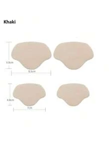 4 piezas Parches para reparación de zapatos, Parche de empeine para reparación de zapatos, Protector de suelas de zapatos autoadhesivo, Kit de parches para reparación de tacones, Parches para el interior de los zapatos para huecos, Accesorios para reparación de zapatos - Protectores antidesgaste para talones de zapatillas, Repara agujeros y daños en el forro.