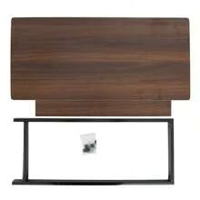 Computer Desk Laptop Pc Study Table Home Office Desk Furniture Workstation Table - Brown - View 8