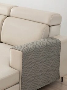 1pc Simple Sofa Armrest Cover, Wide Anti-Slip Sofa Arm Protector Dust Cover, Universal Sofa Arm Towel