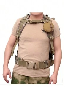 Pequeño bolsos colgantes tácticos multifunción,almacenamiento portátil para auriculares, impermeable, estilo simplista, llavero con gancho mosquetón, accesorio para exteriores para hombres, billetera,mochila táctica militar bolso de cintura cartera, bolsa de nailon impermeable multifuncional casual para la cintura para viajes y deportes al aire libre, regalo de navidad, acción de gracias, vacaciones, senderismo, funcional, casual, para estudiantes, papá, novio, artículos esenciales para viajes, artículos esenciales de vacaciones, verano - Verde militar - Ver 9