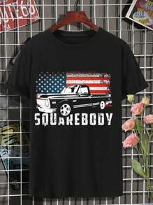 Valentine's Day Chevy C10 K5 Square Body (73-87) Classic American Pickup Truck T-Shirt For Women - Squarebody Classics Full Body Nation