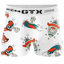 Kit With 5 Microfiber Children's Boxer Briefs